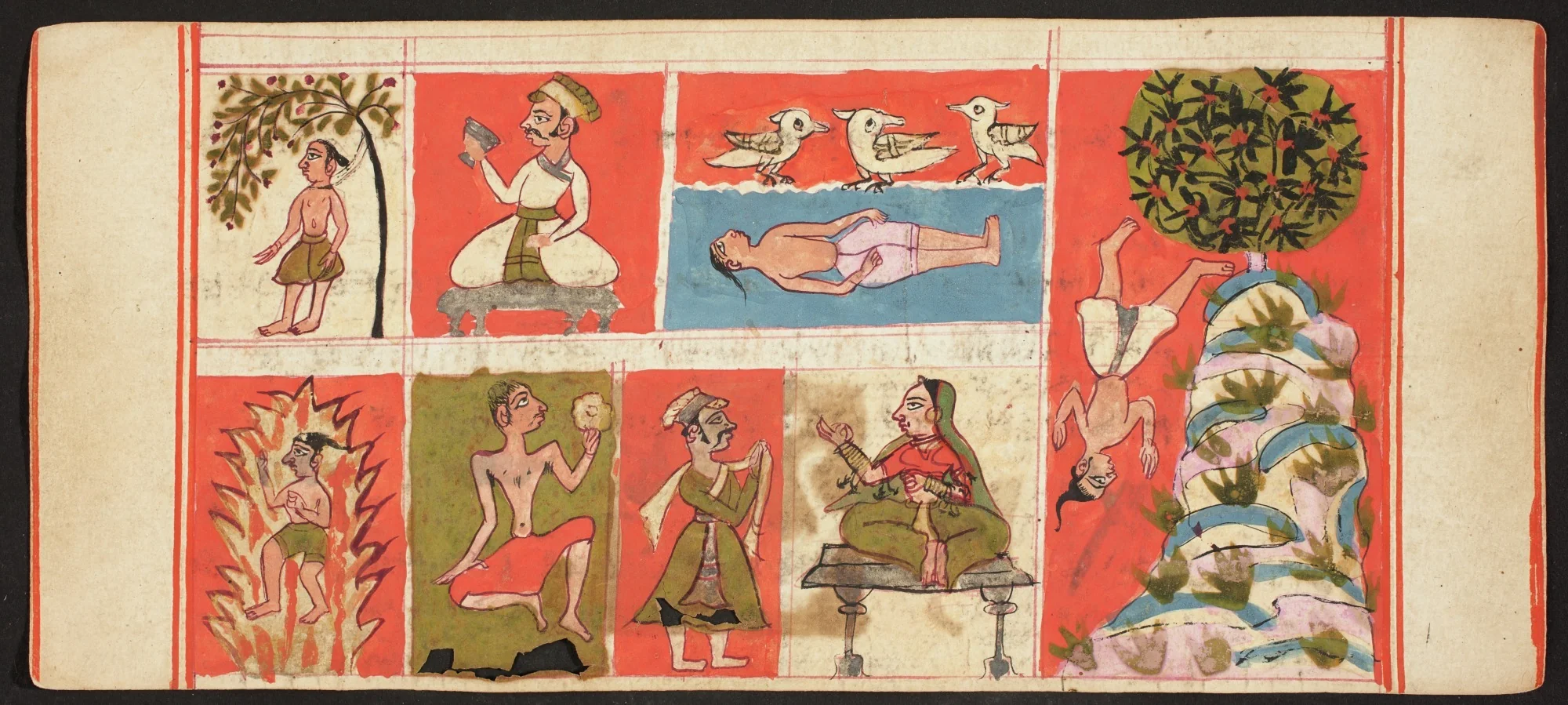 Tantric Manuscript, "Sangrahani Sutra", by Unknown, unspecified