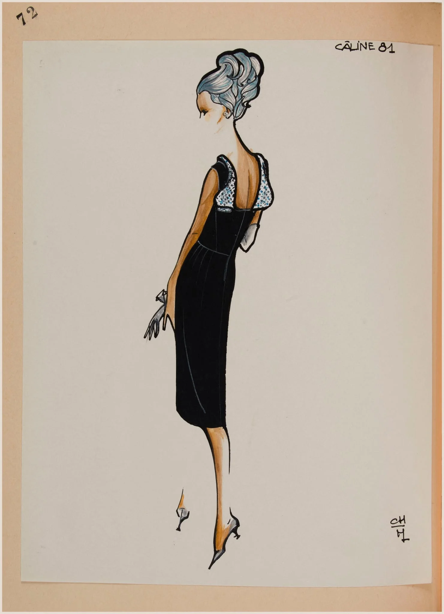Câline, by Carven, 1963