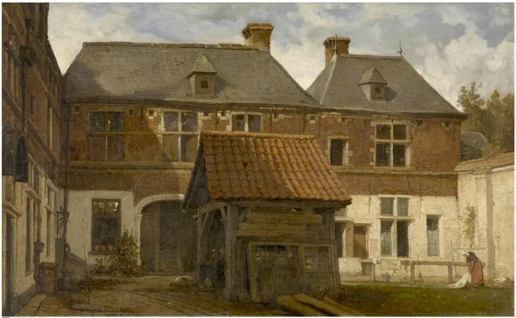 Sint-Annagodshuis in the Otto Veniusstraat, Antwerp
