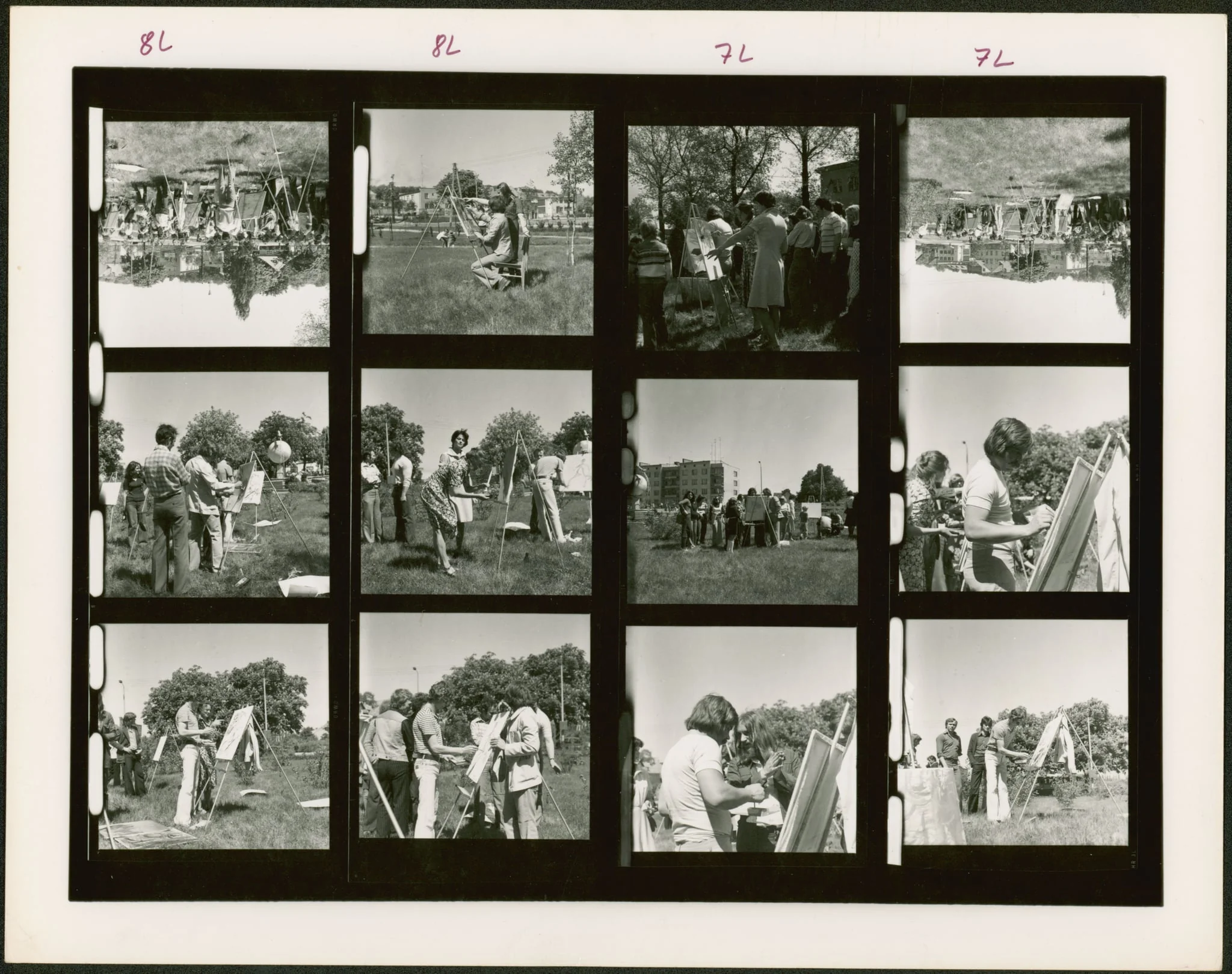 Stykówka. Plener malarski Mrągowo 1977. [1], by Photo unknown., 2021