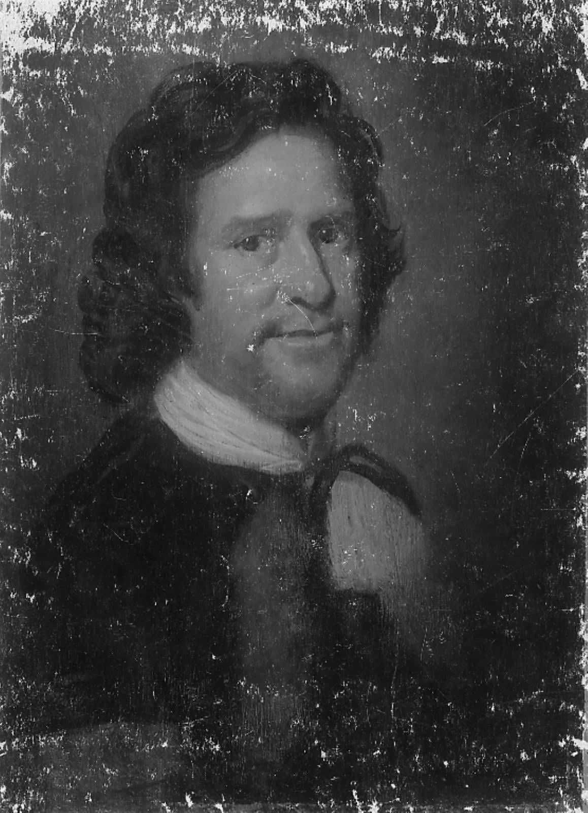 Portrait of a Man in a Black Suit, by Unknown, unspecified, 1650