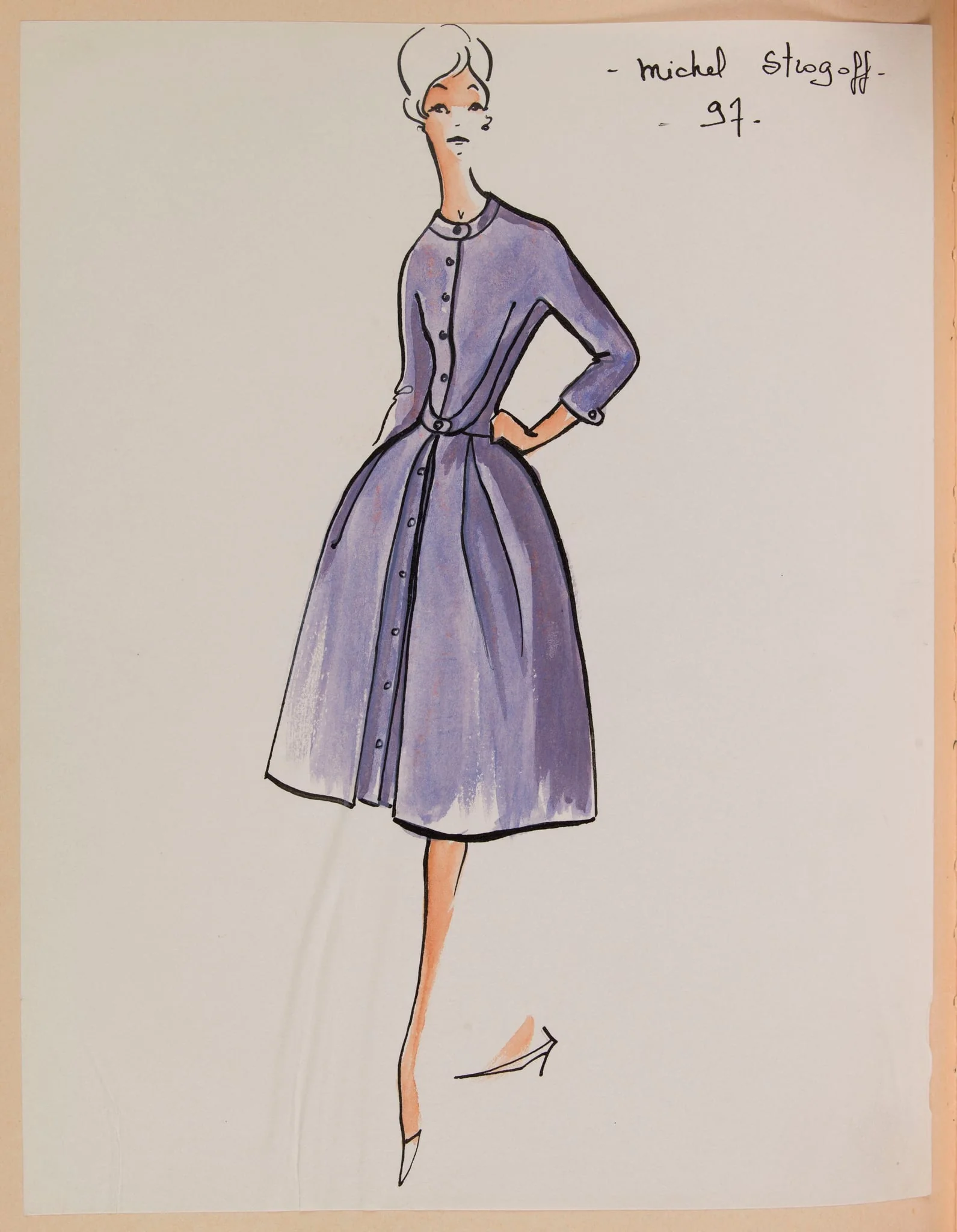 Michel Strogoff, by Carven, 1958