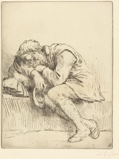 Sleeping Beggar (Mendiant endormi)