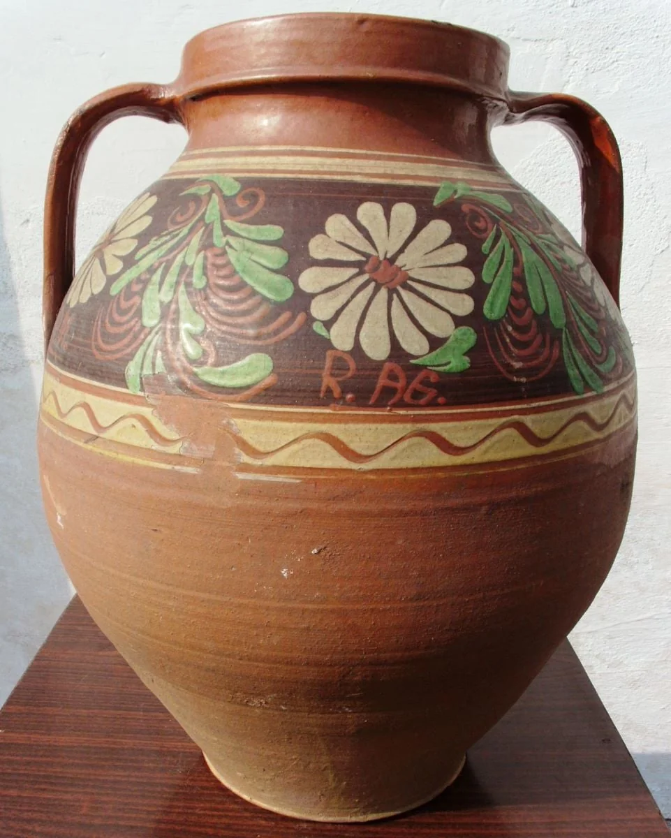 Oală mare de untură, by Unknown, 1961