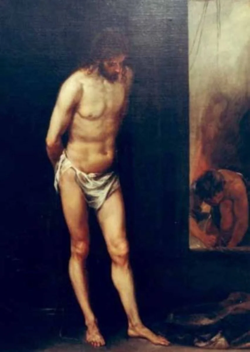 Hristos la stâlp, by Alonso Cano, unspecified, 1650