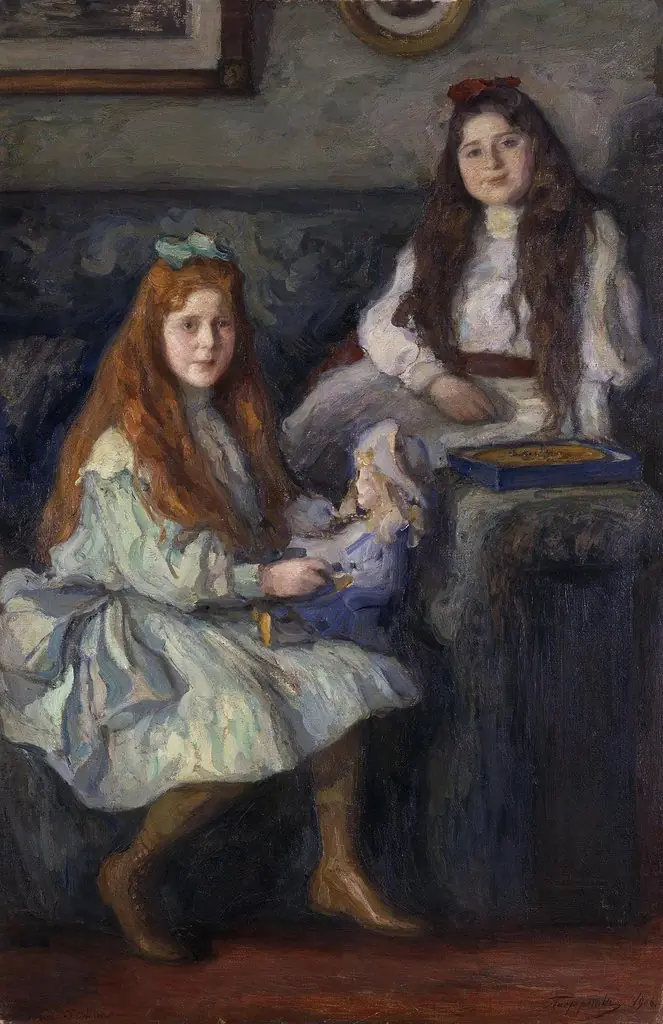 Portrait of the Daughters of the Manufacturer Vysotsky