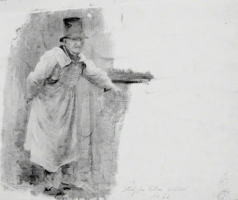 Study for 'The Return of the Penitent'
