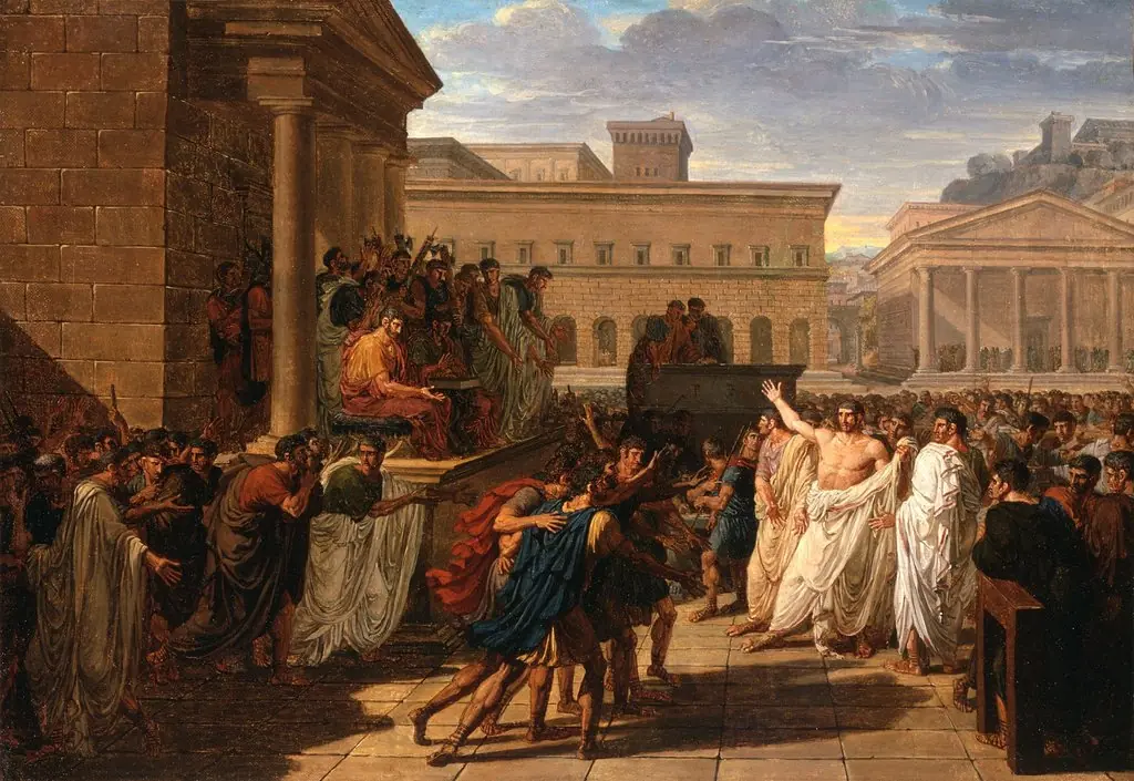 Brutus Listening to the Ambassadors from the Tarquins