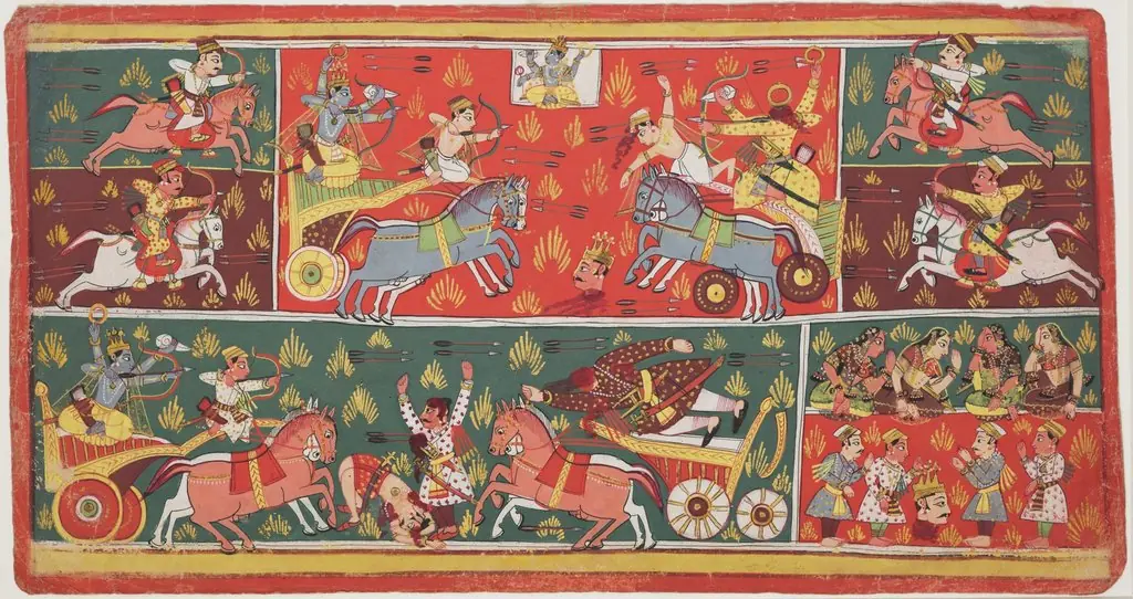 Scenes from the Mahabharata