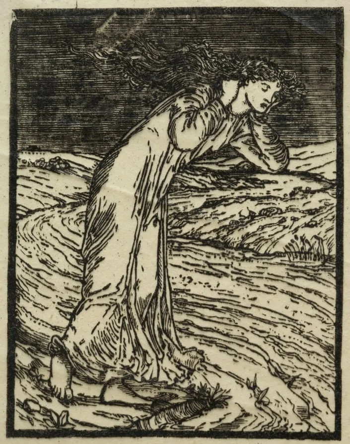 Psyche Throwing Herself into the River