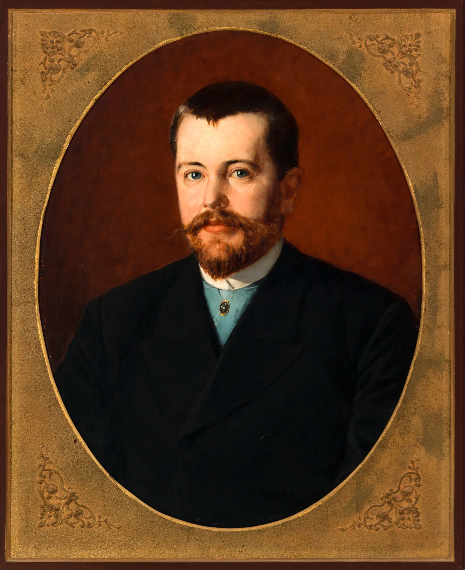 Karl Johan Maximilian Krook, by Arvid Liljelund