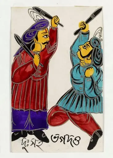 Duhshashana and Bhagadatta