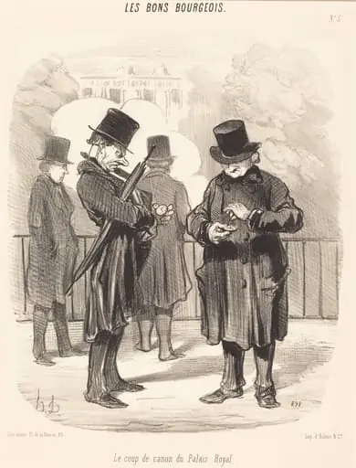 Le Coup de canon du Palais-Royal