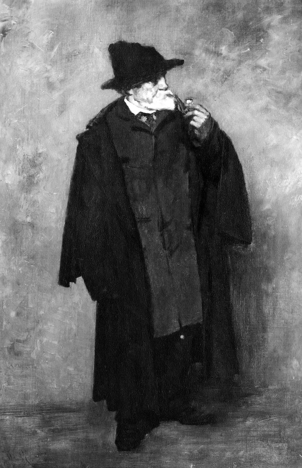 Union Army Veteran, by Emil Otto Grundmann, oil, 1877