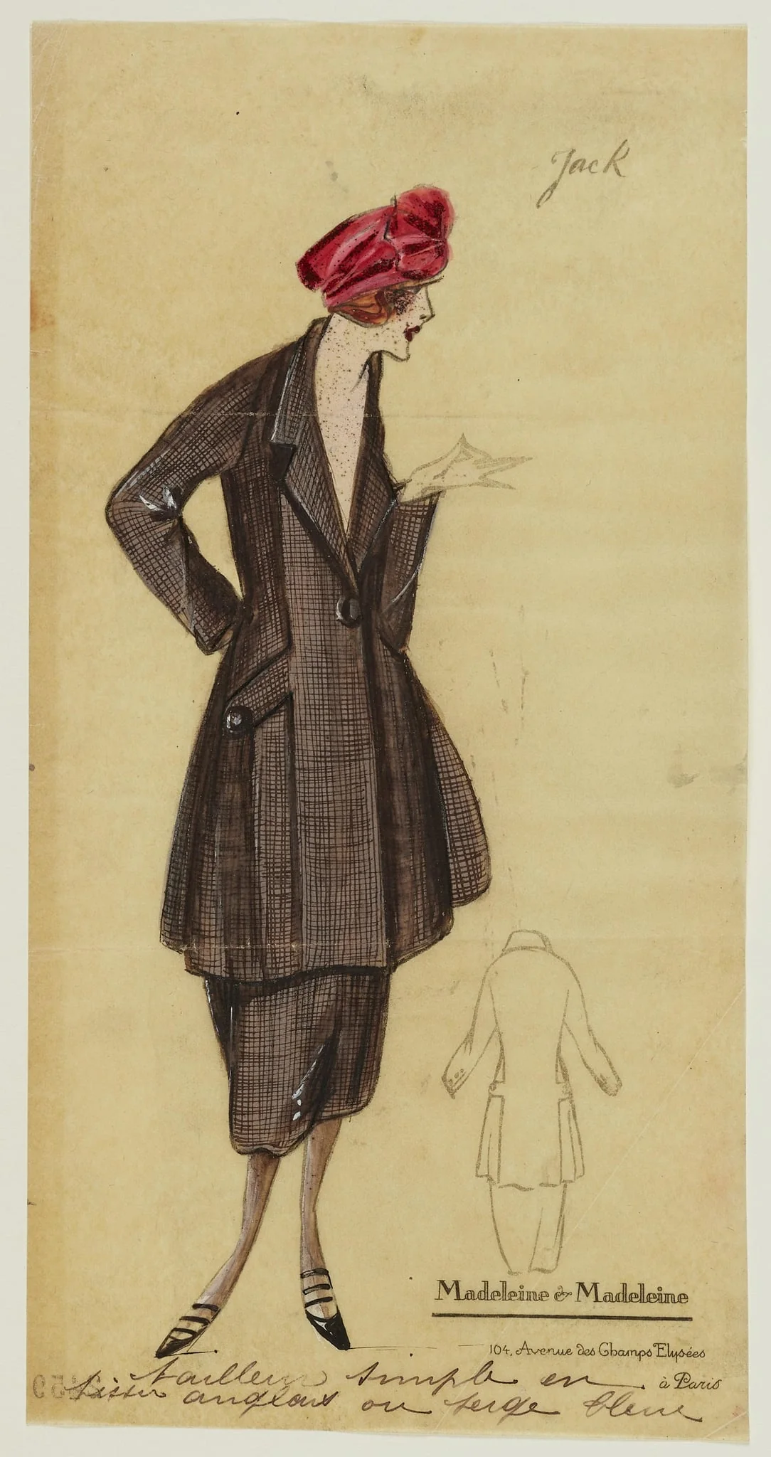 Jack, by Madeleine & Madeleine, 1924