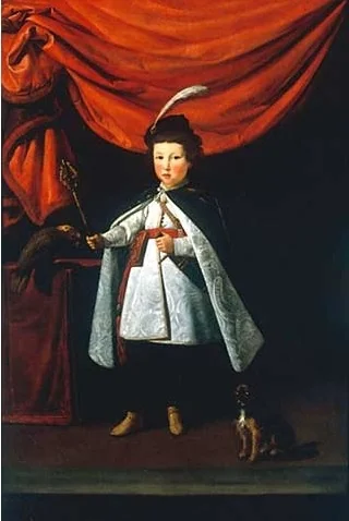 Leopoldo de' Medici in Polish costume, by Justus Sustermans, oil, 1622