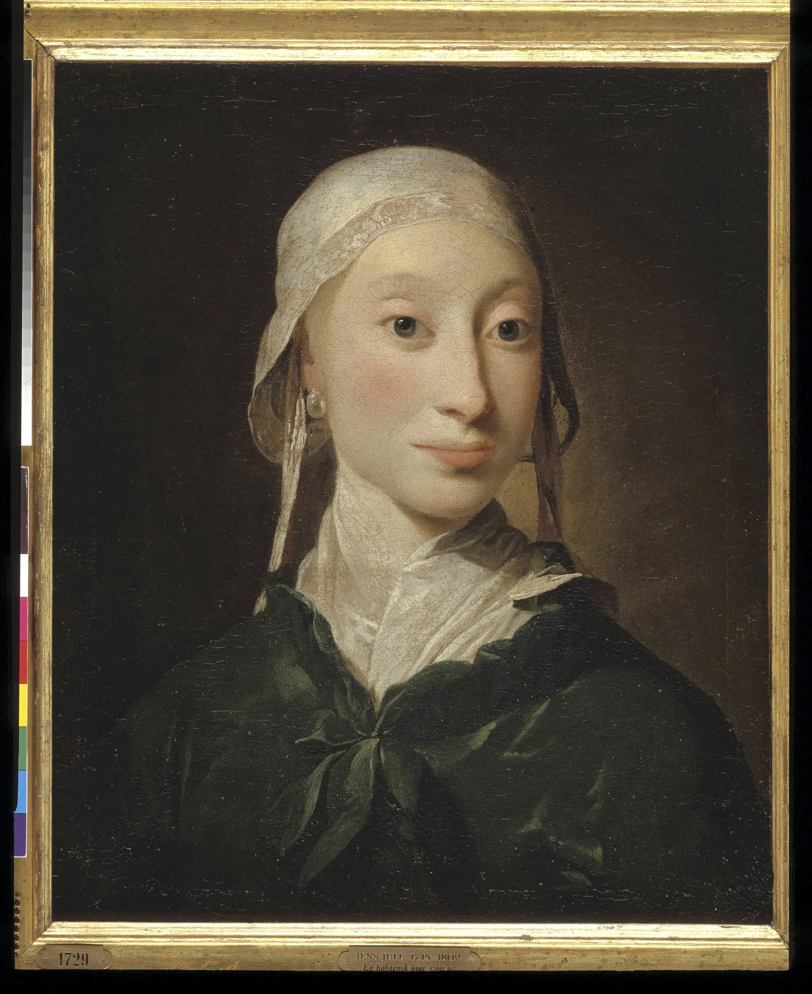 A Girl from Holstein, by Unknown, 1750