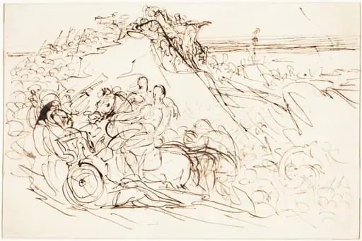 Xenophon and the Greeks Sighting the Sea [recto]