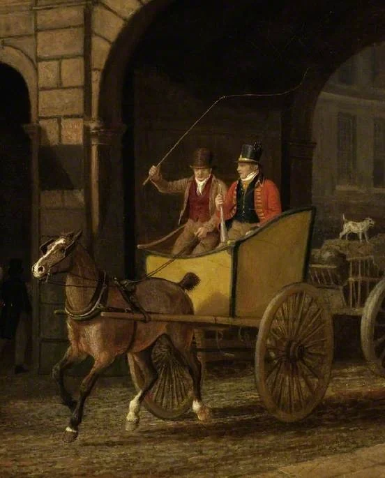 The Mail Guard, by Jacques-Laurent Agasse, oil, 1818
