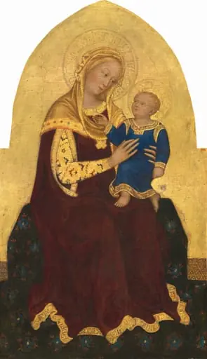 Madonna and Child Enthroned