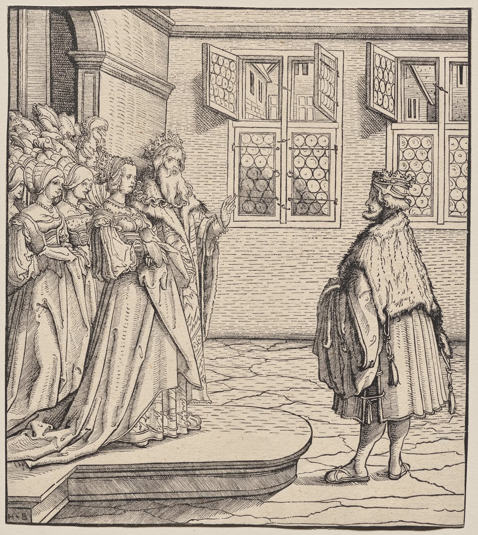The Banished Duke of Otnop, by Hans Burgkmair the Elder, 1514