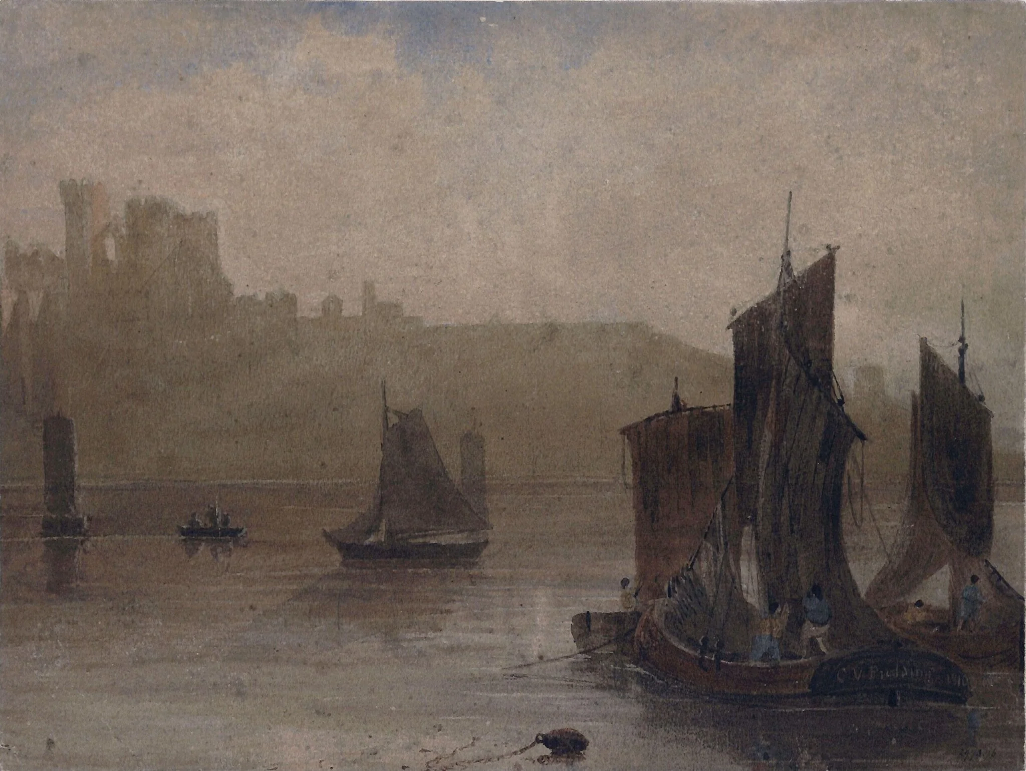 Castle on a Cliff: Fishing Smacks