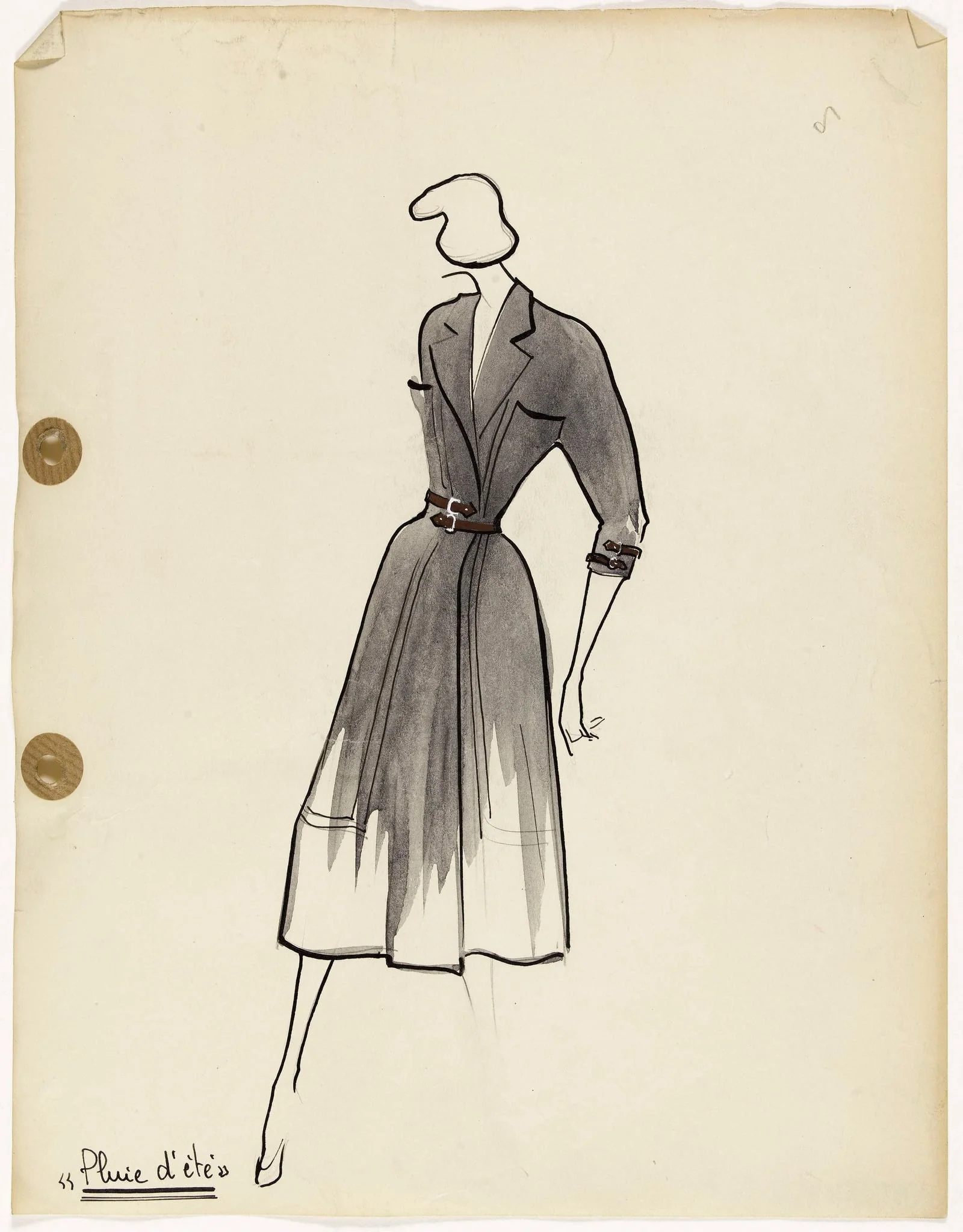 'Pluie d'été', by Marie-Louise Carven, 1949