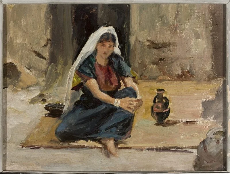 Girl from Jerusalem. From the journey to Palestine
