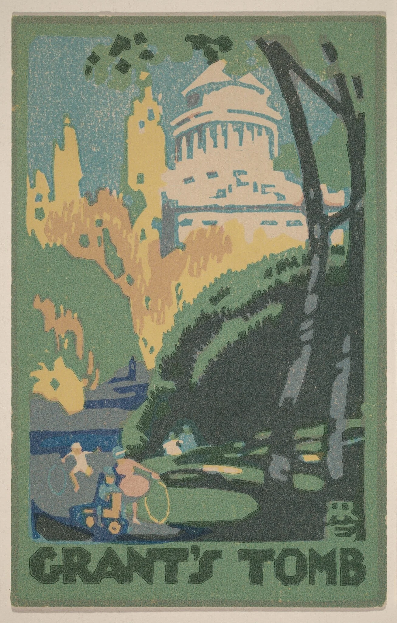Grant's Tomb, by Rachael Robinson Elmer, 1916