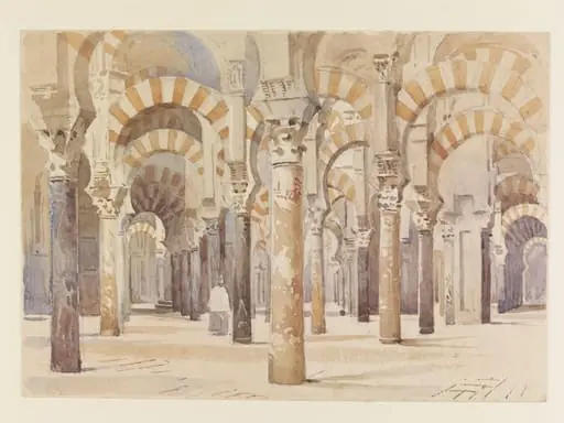 Interior of the Mosque-Cathedral, Cordoba