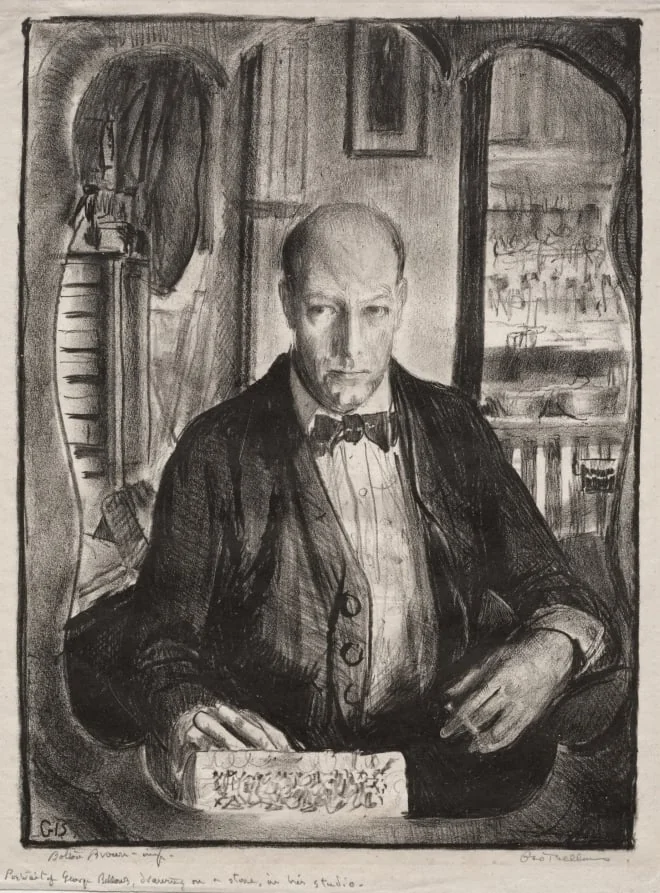 Self-Portrait, by George Bellows, 1921