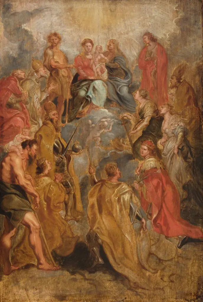 Madonna and Child with Saint Anne