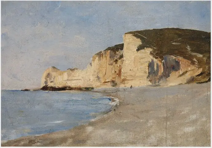 A View of the Cliffs, Etretat