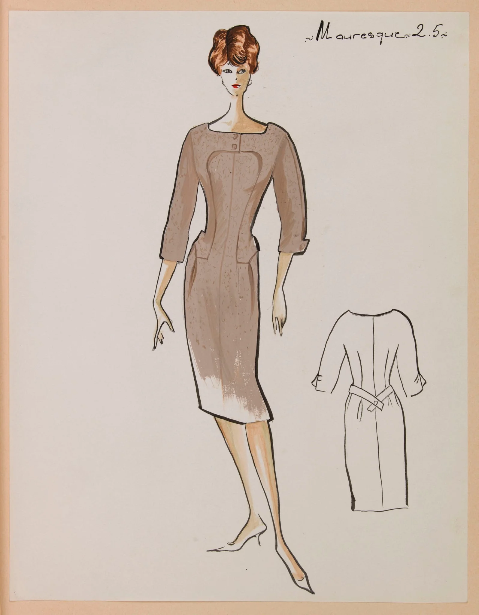 Mauresque, by Marie-Louise Carven, 1958