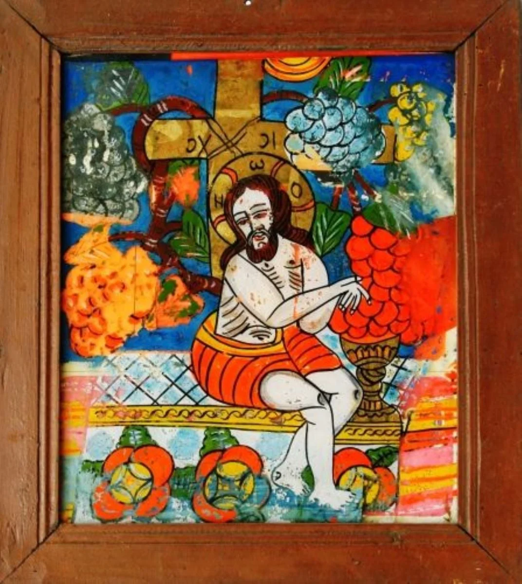 Iisus viță de vie, by Unknown, 1850