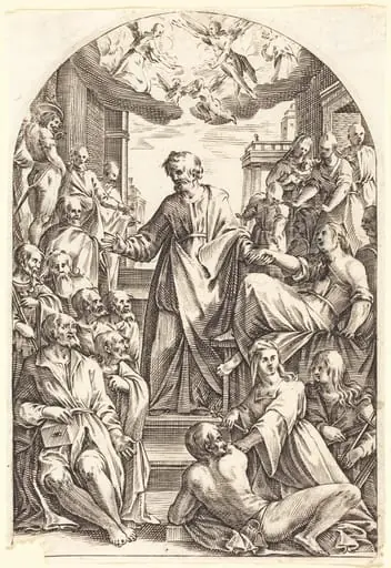 Peter Raising Tabitha