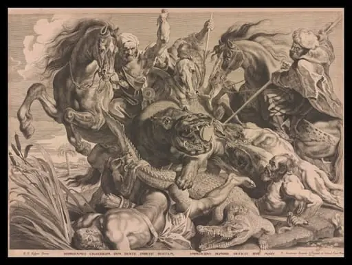 The Hunting of the Crocodile and Hippopotamus