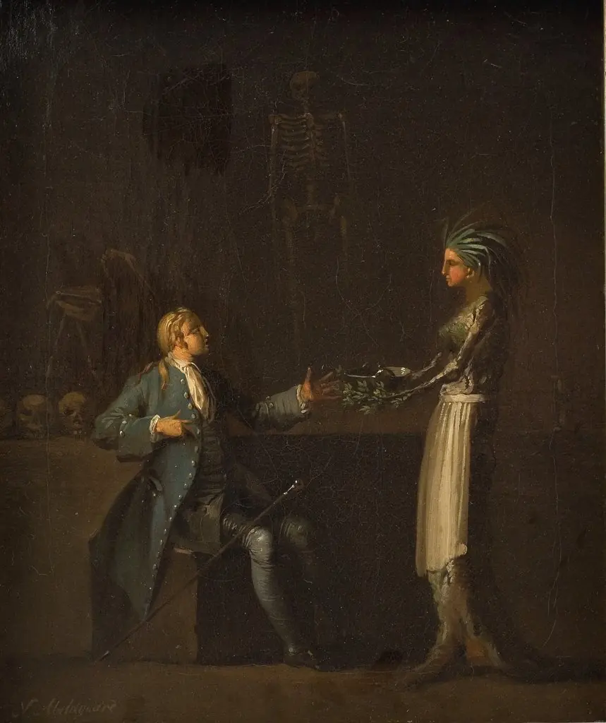 The Doctor´s Wife Reveals her Husband´s  Intention of Anatomising Niels Klim