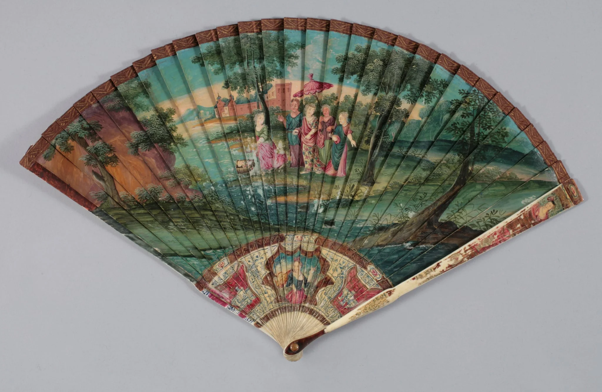 Eventail brisé, by Vanier, unspecified, 1750