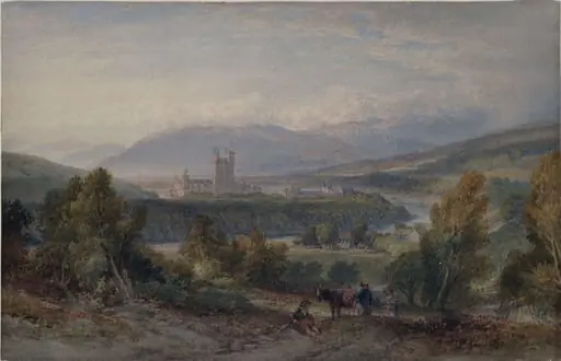 Balmoral Castle and the Surrounding Countryside