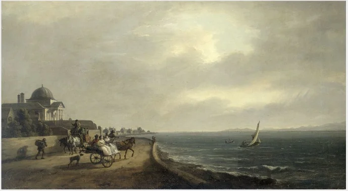 The Royal Charter School, Clontarf, County Dublin, by William Ashford, oil, 1798