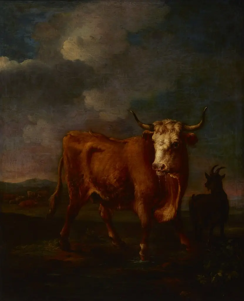 Landscape with a Bull