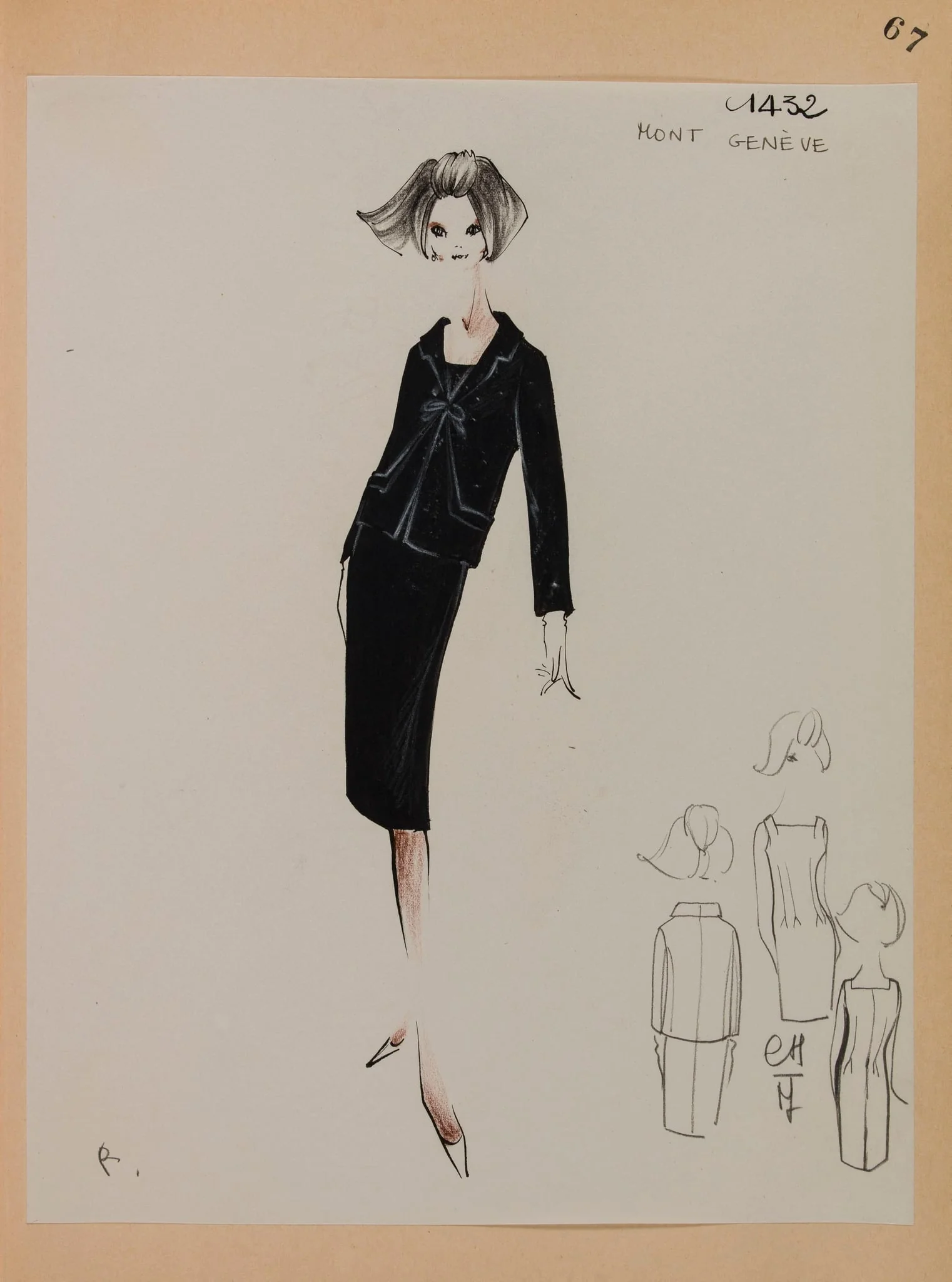 Mont Genève, by Marie-Louise Carven, 1963