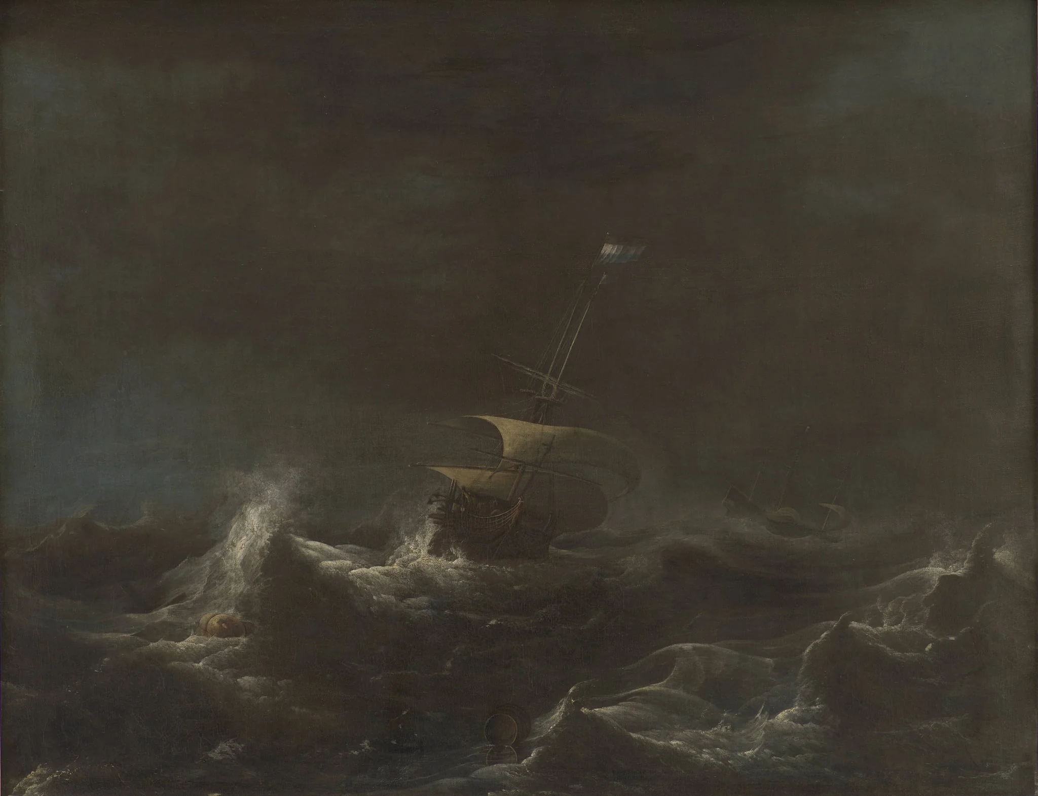 A Storm, by Unknown, 1677