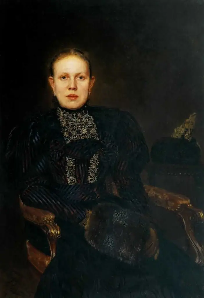 Portrait of O. Buryshkina