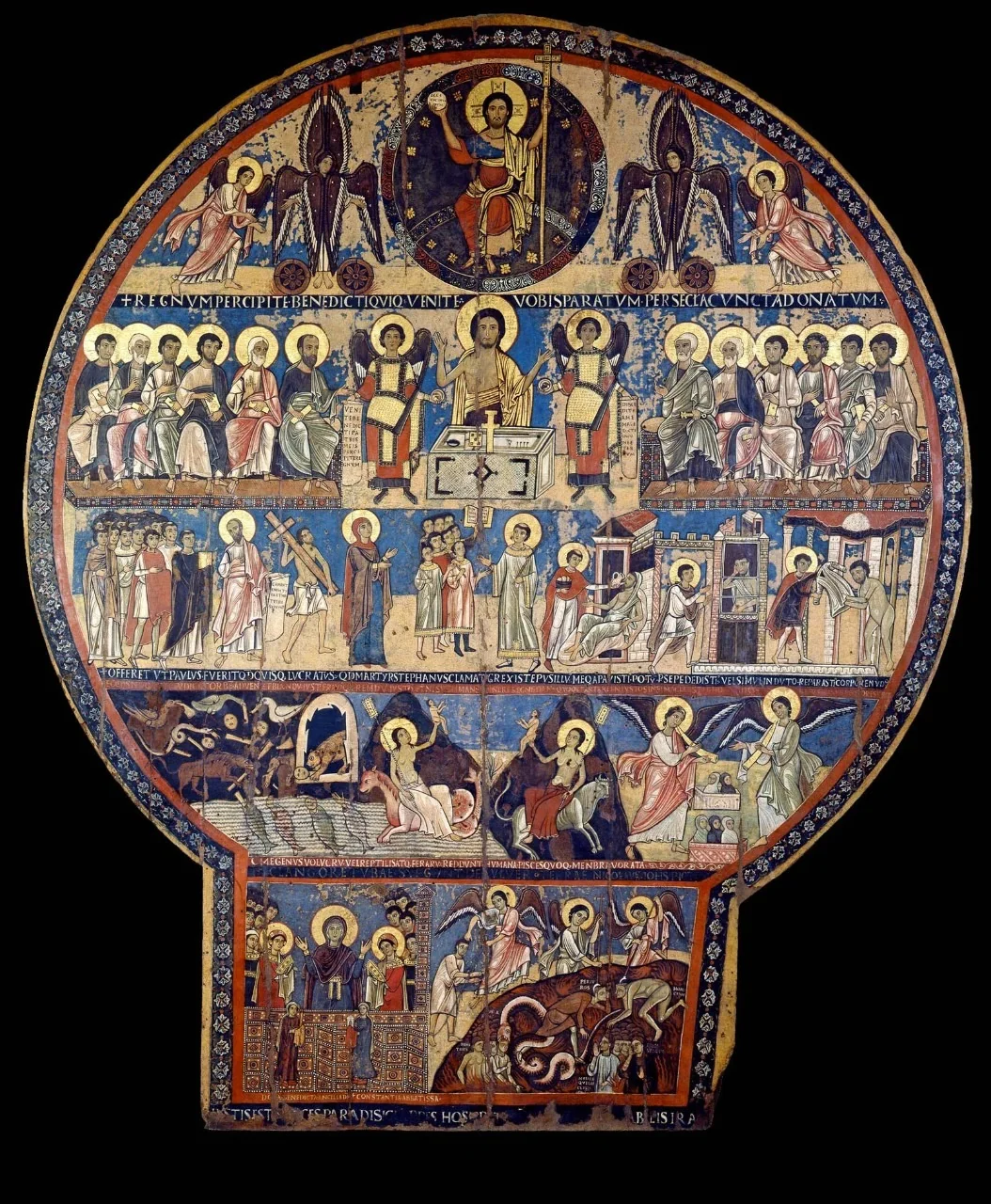 Last Judgment, by Unknown, unspecified, 1200