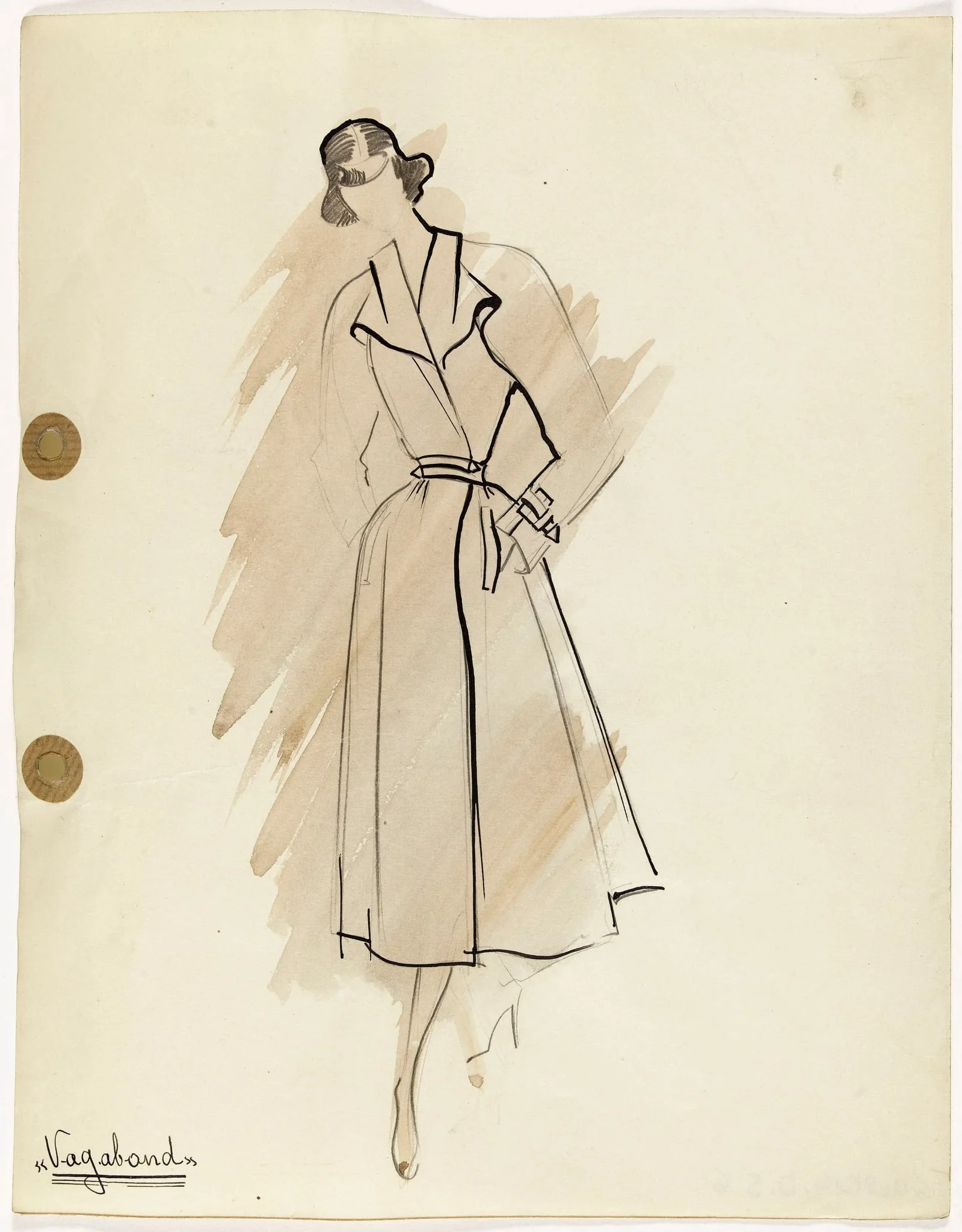 'Vagabond', by Marie-Louise Carven, 1949