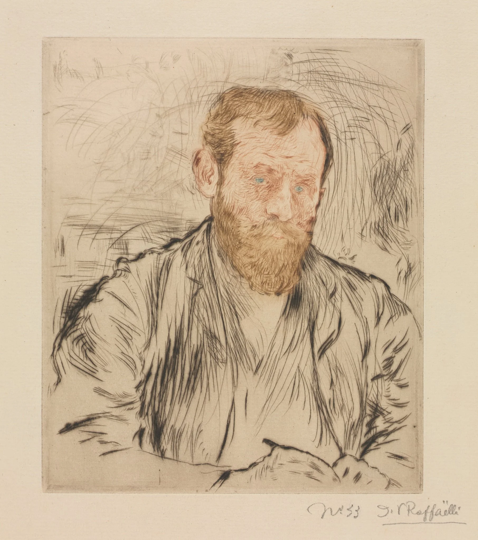 Self-Portrait, by Jean-François Raffaëlli, 1893