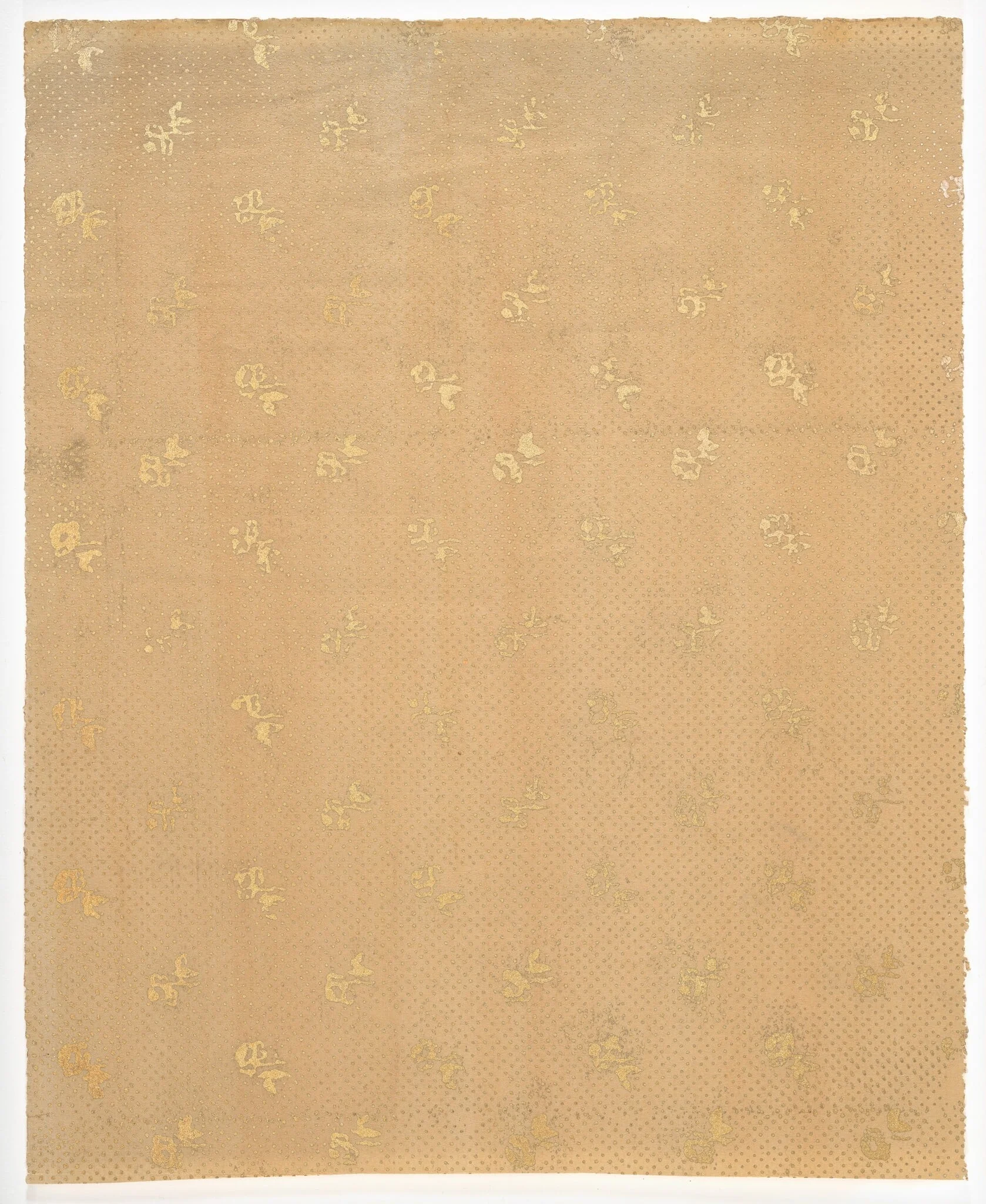 Endpaper, by German 19th Century, ink, 1850