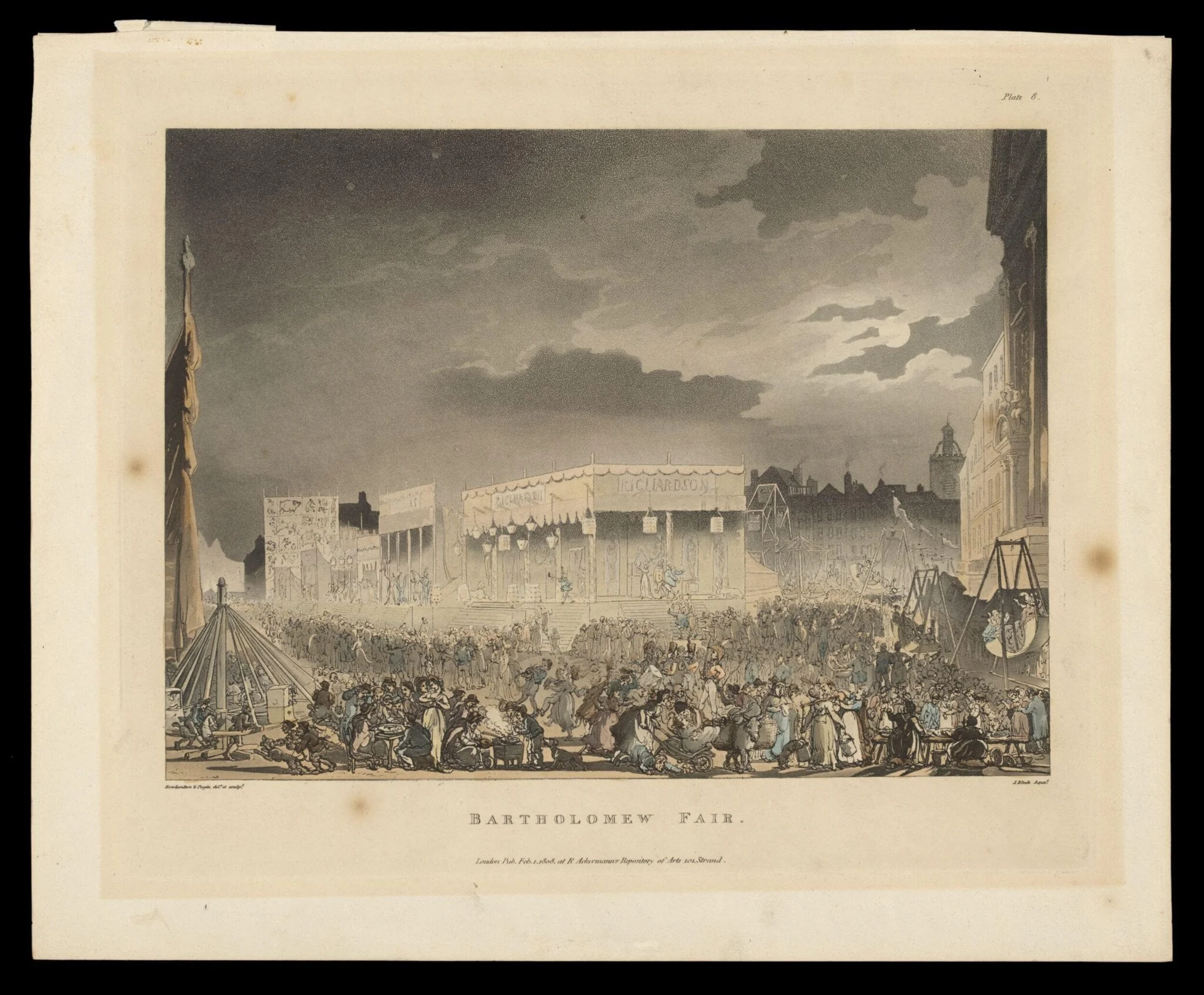 H Beard Print Collection, by Rudolph Ackermann, 1